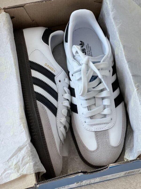 Adidas Samba Branco/Preto