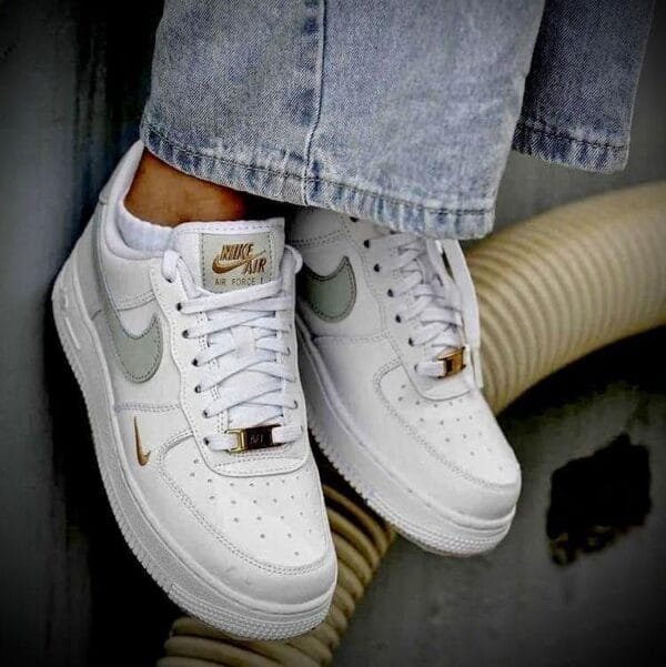 Nike Air Force Branco/Cinza