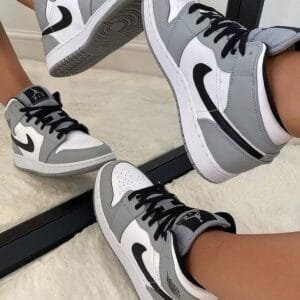 Nike Air Jordan Cinza/Branco