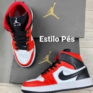 Nike Air Jordan Vermelho/Branco