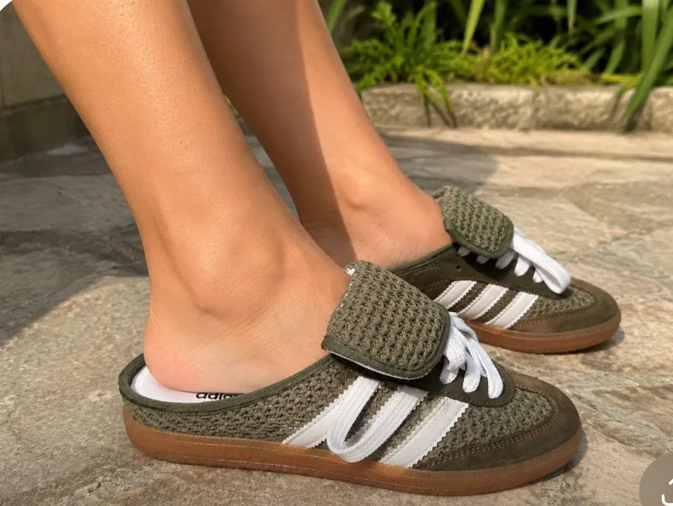 Adidas Samba Sandália Verde